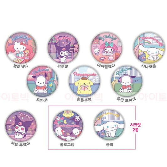 Sanrio Characters Badge