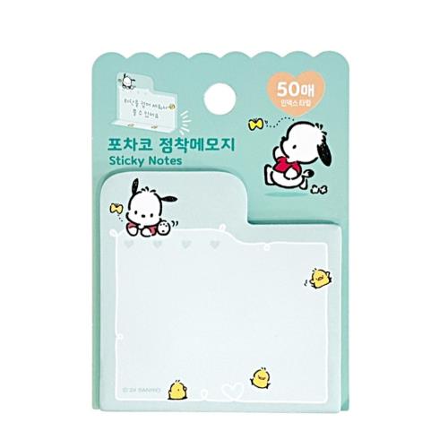 Sanrio Characters Sticky Memo Pad - Pochacco