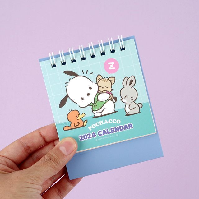 2024 Sanrio Desk Calendar - Kuromi - Kawaii Co.