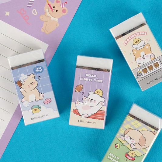 Cute Doggie Soft Eraser