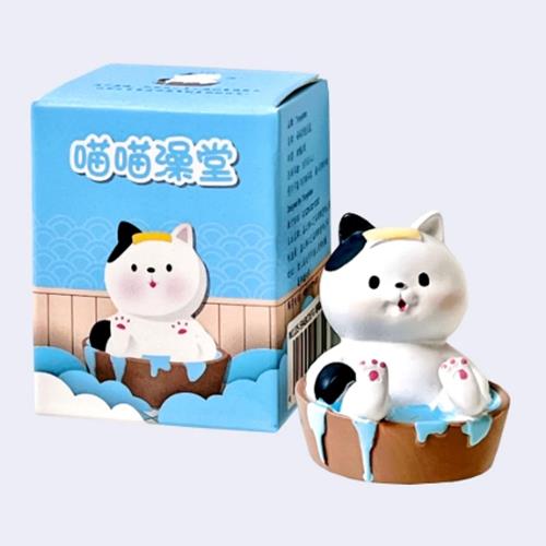 Hot Springs Cats Blind Box Figure