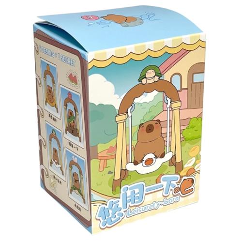 CAPYBARA''S LEISURELY SWINGING SERIES BLIND BOX FIGURE