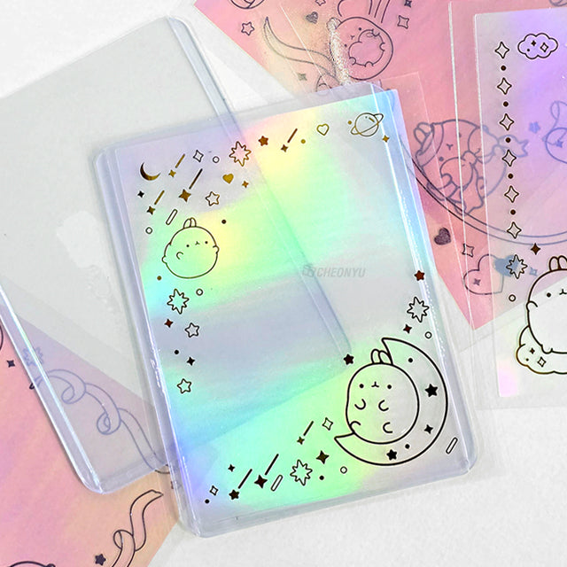 Molang Hologram Photocard Sleeverandom