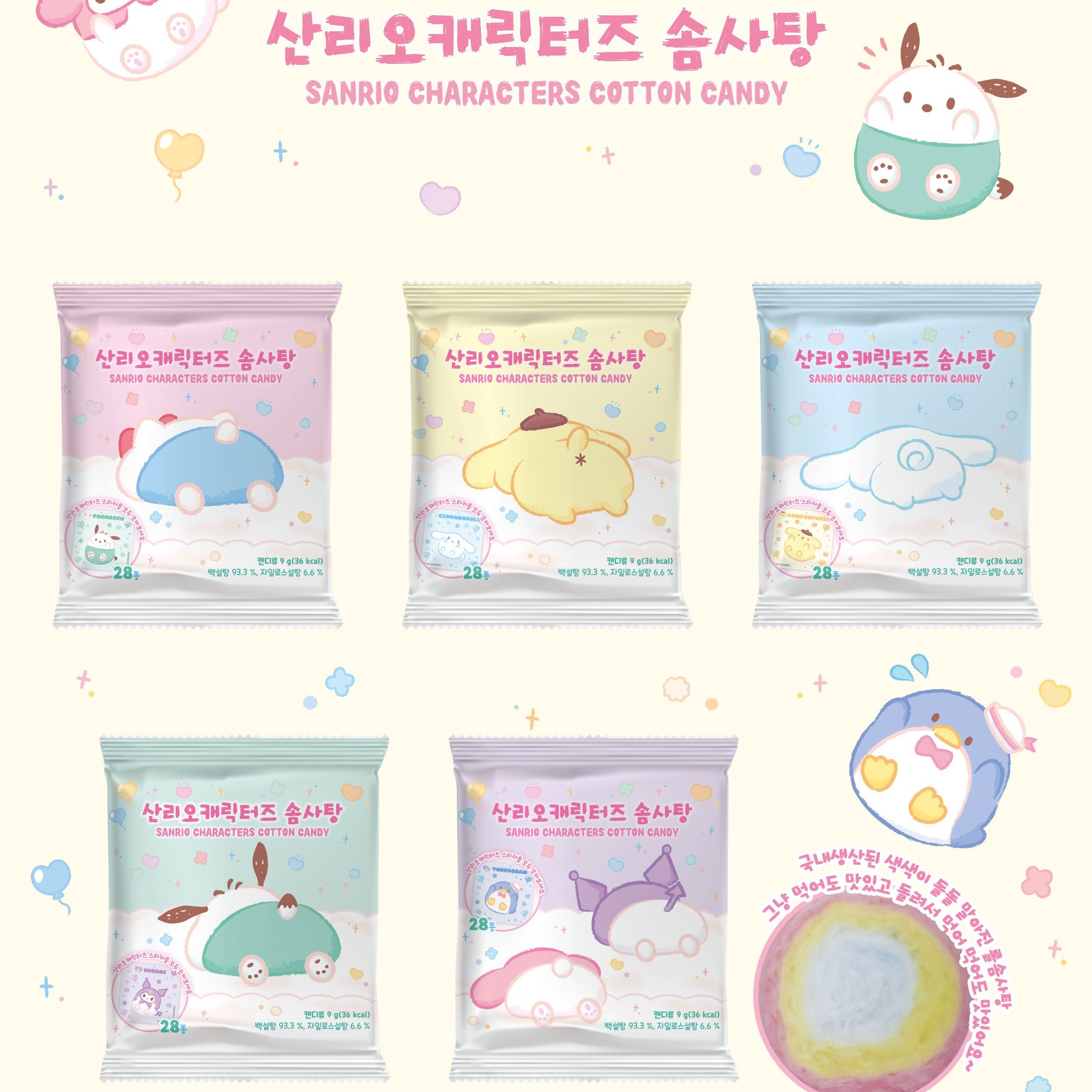 Sanrio Cotton Candy