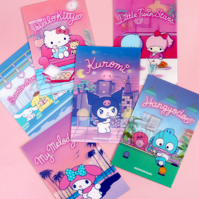 Sanrio Characters Stand Post Card