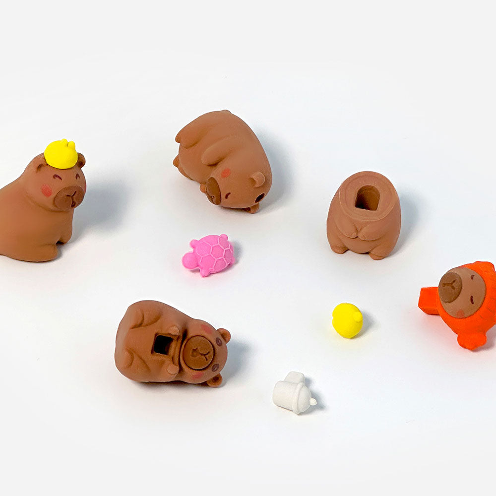 Capybarra Random Three-Dimensional Eraser
