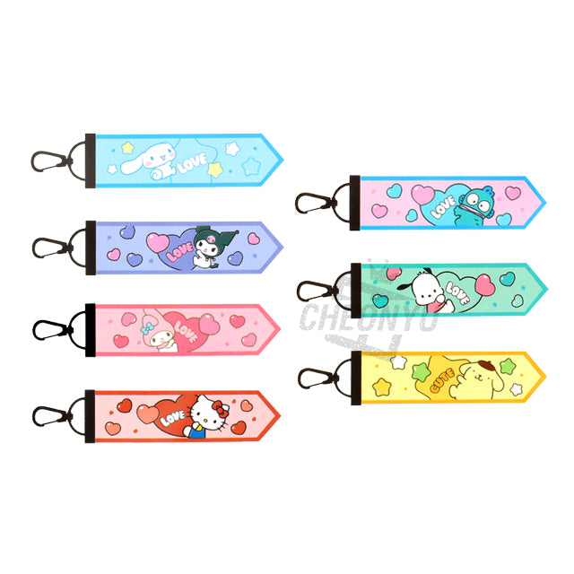 Sanrio Characters Random Strap Keyring