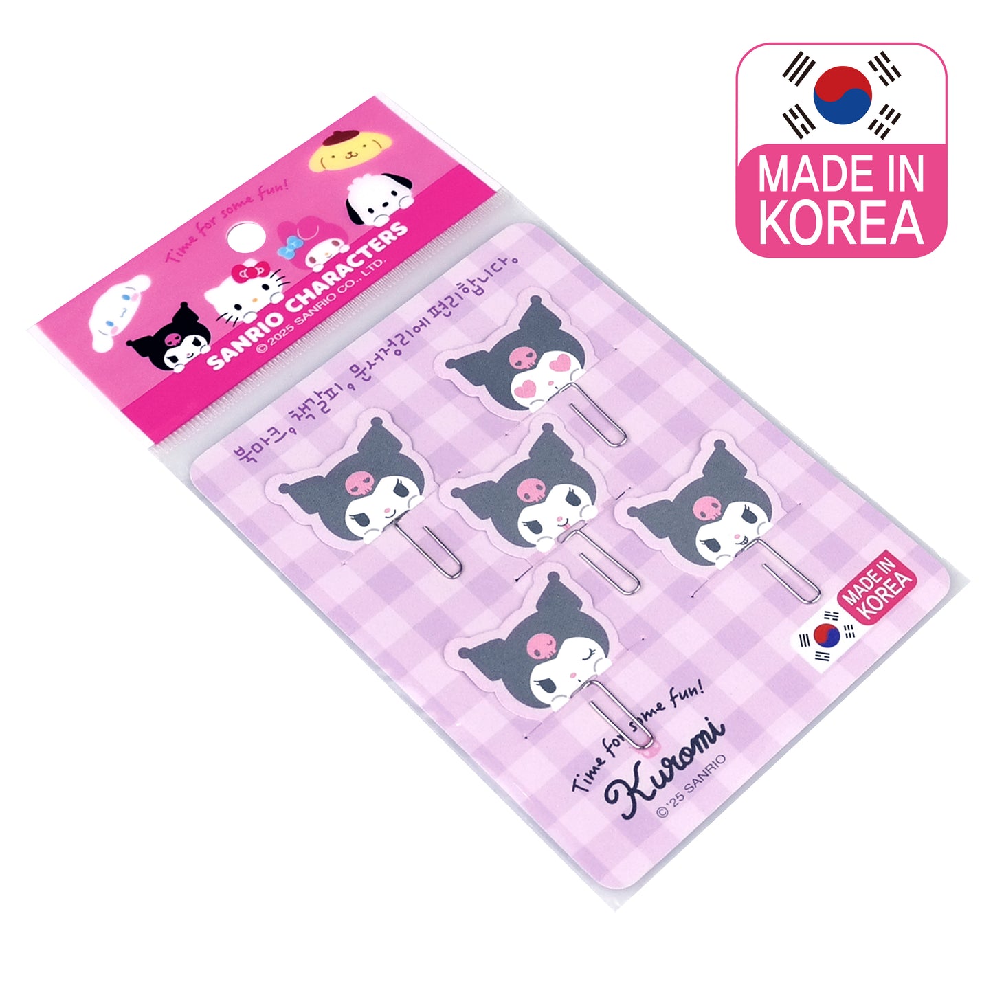 Kuromi Clip, 5Pcs
