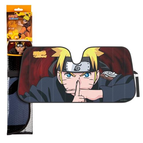 Naruto Auto Sun Shade Size: 57" X 27"
