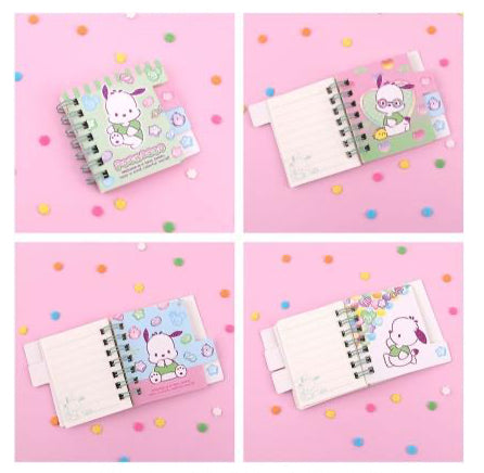 Sanrio Characters Mini Index Notebook - Pochacco