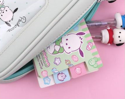 Sanrio Characters Mini Index Notebook - Pochacco