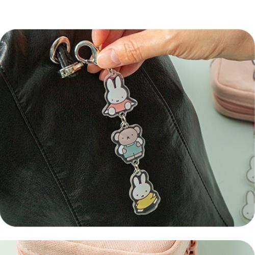 Miffy Dangling Keychain - Boris
