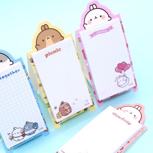 Molang Standing Memo Pad