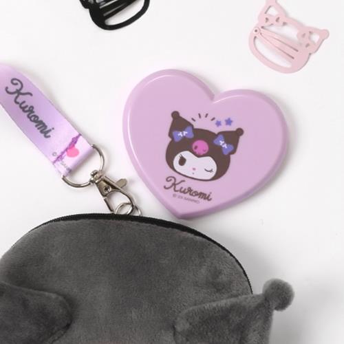 Sanrio Mirror & Brush Set - Kuromi