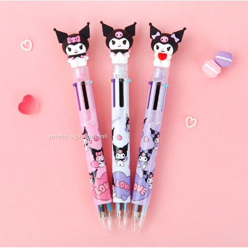 Sanrio Kuromi 6-Color Ballpoint Pen