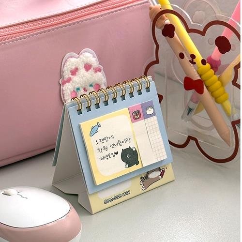 Soondeok Crew Standing Sticky Memo Pad