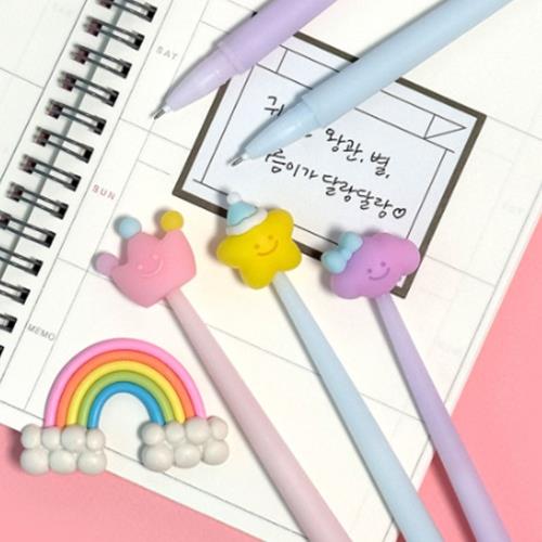 Crown Star Cloud Gel Pen