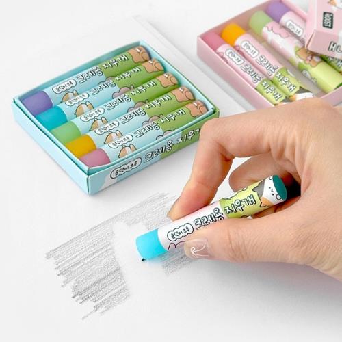 Soondeok Crew Crayon Shape Eraser