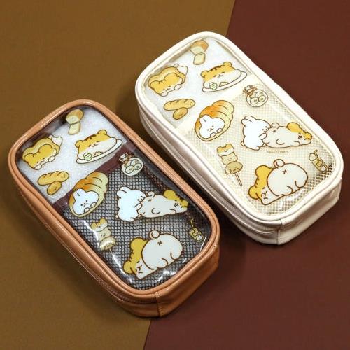 Hamchi Pvc Enamel Pencil Pouch