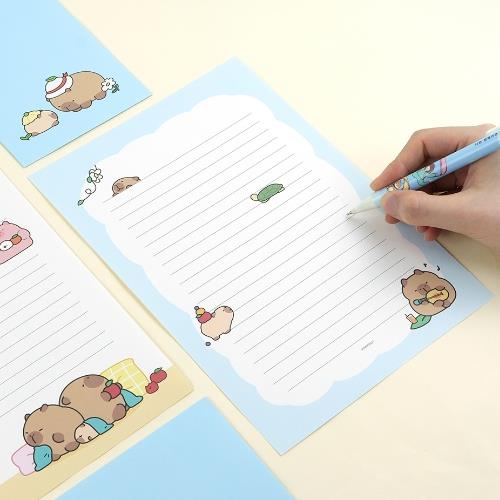 Capybara Letter Set