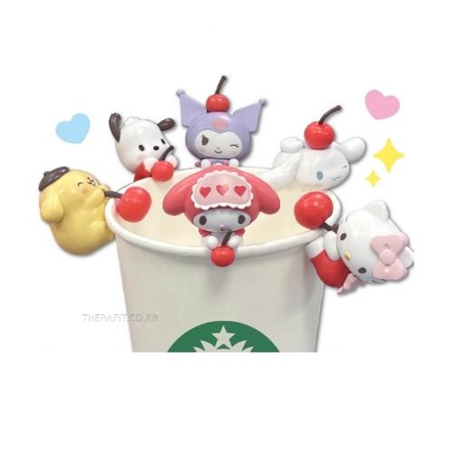 Sanrio Characters Sweet Soda Cup Figure Box