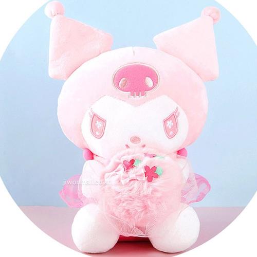 Sanrio Cherry Blossom Bouquet Plush - Kuromi