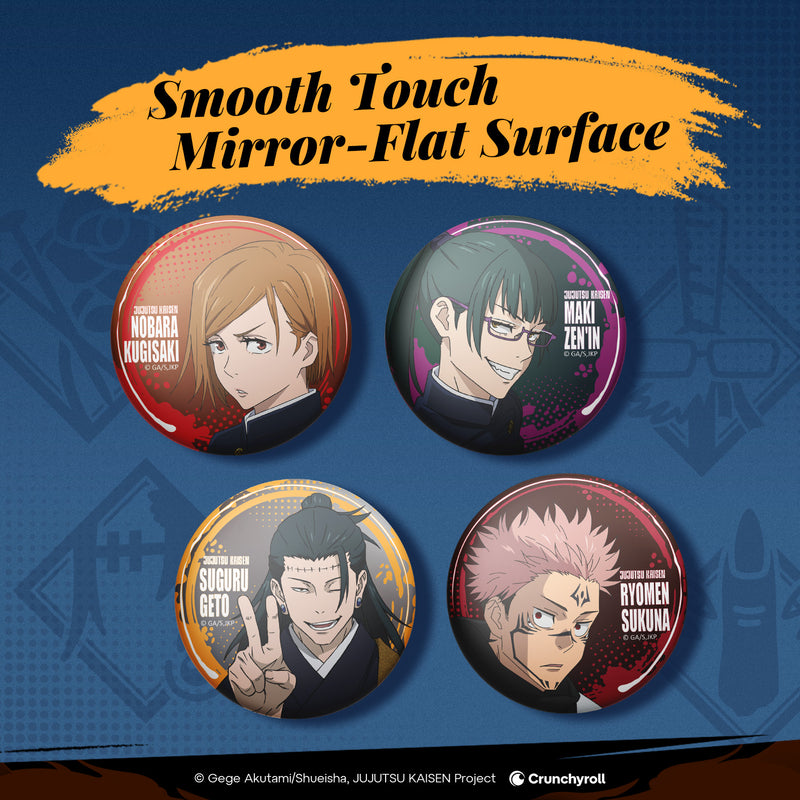 Jujutsu Kaisen Anime Button Pin