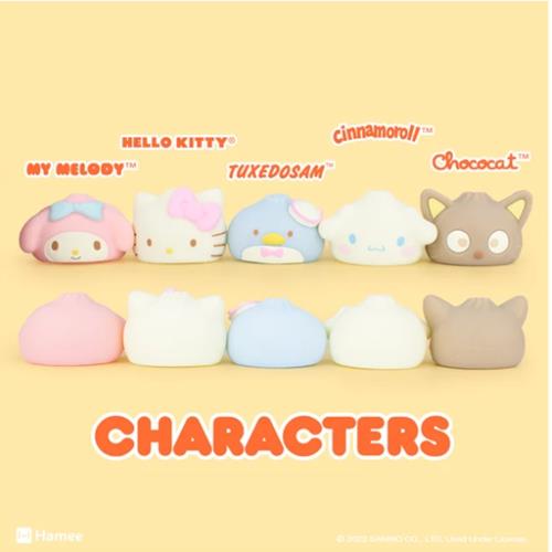 Sanrio Capsule Squishy Steam Bun