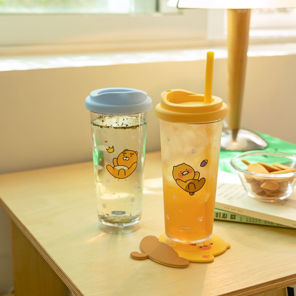 Kakao Friends Clear Tumbler - Ryan