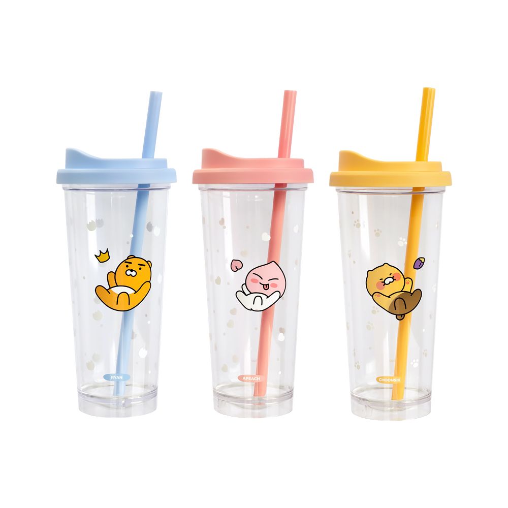 Kakao Friends Clear Tumbler - Ryan