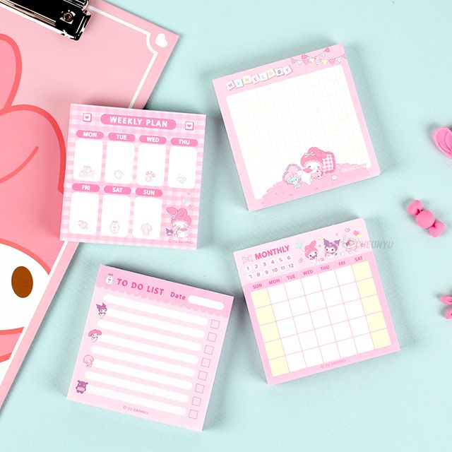 Sanrio My Melody Memo Pad Set