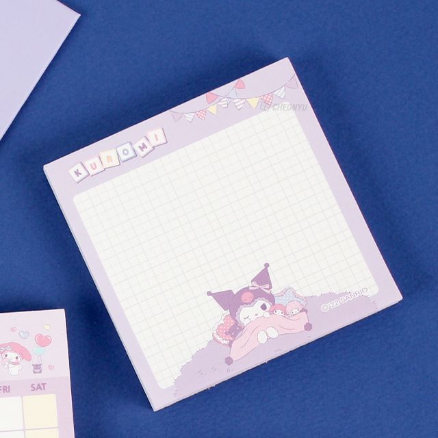 Sanrio Kuromi Memo Pad Set