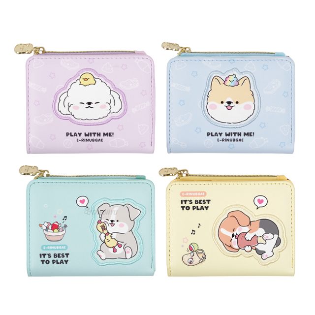 Cute Doggie Convex Decoration Purse