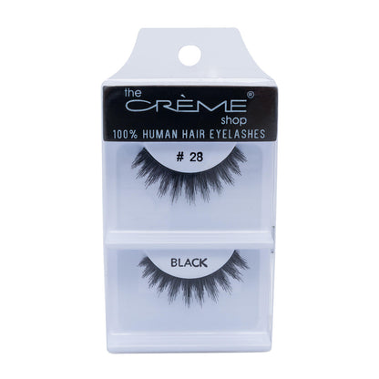 The Crème Shop Human Hair Eyelashes Set