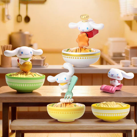 Moetch Cinnamoroll Energetic Ramen Blind Figure