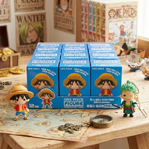 One Piece Random Figure Keyring