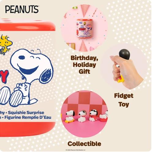 Snoopy &amp; Peanuts Day Squishy Capsule Toys - Series 1