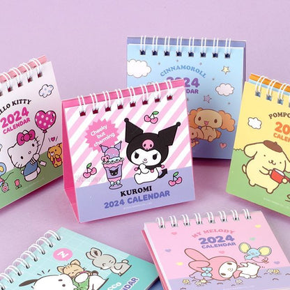 2024 Sanrio Desk Calendar - Kuromi - Kawaii Co.