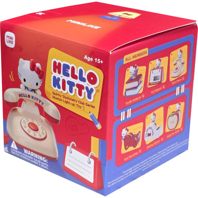 Moetch Hello Kitty Quirky Stationery Club Light-up Toy Blind Box