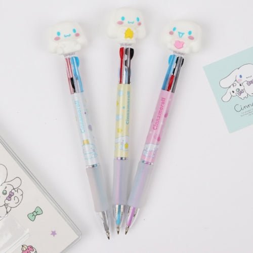 3 - Color Ballpoint Pen - Cinnamoroll - Kawaii Co.