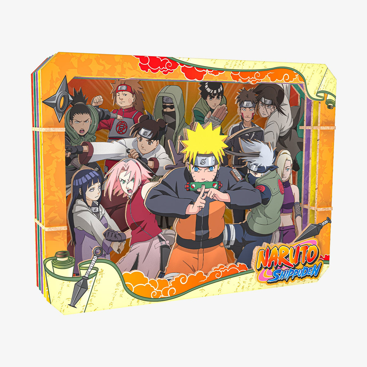 Naruto Shippuden The Forbidden Scroll Wooden Gallery-L