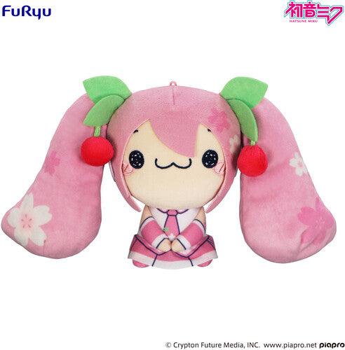 FuRyu Hatsune Miku Sakura Miku Mochipico Plush