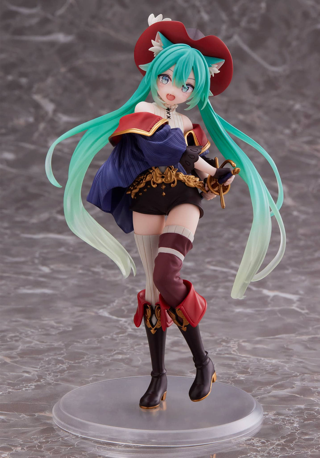 Hatsune Miku Wonderland Puss in Boots Figure