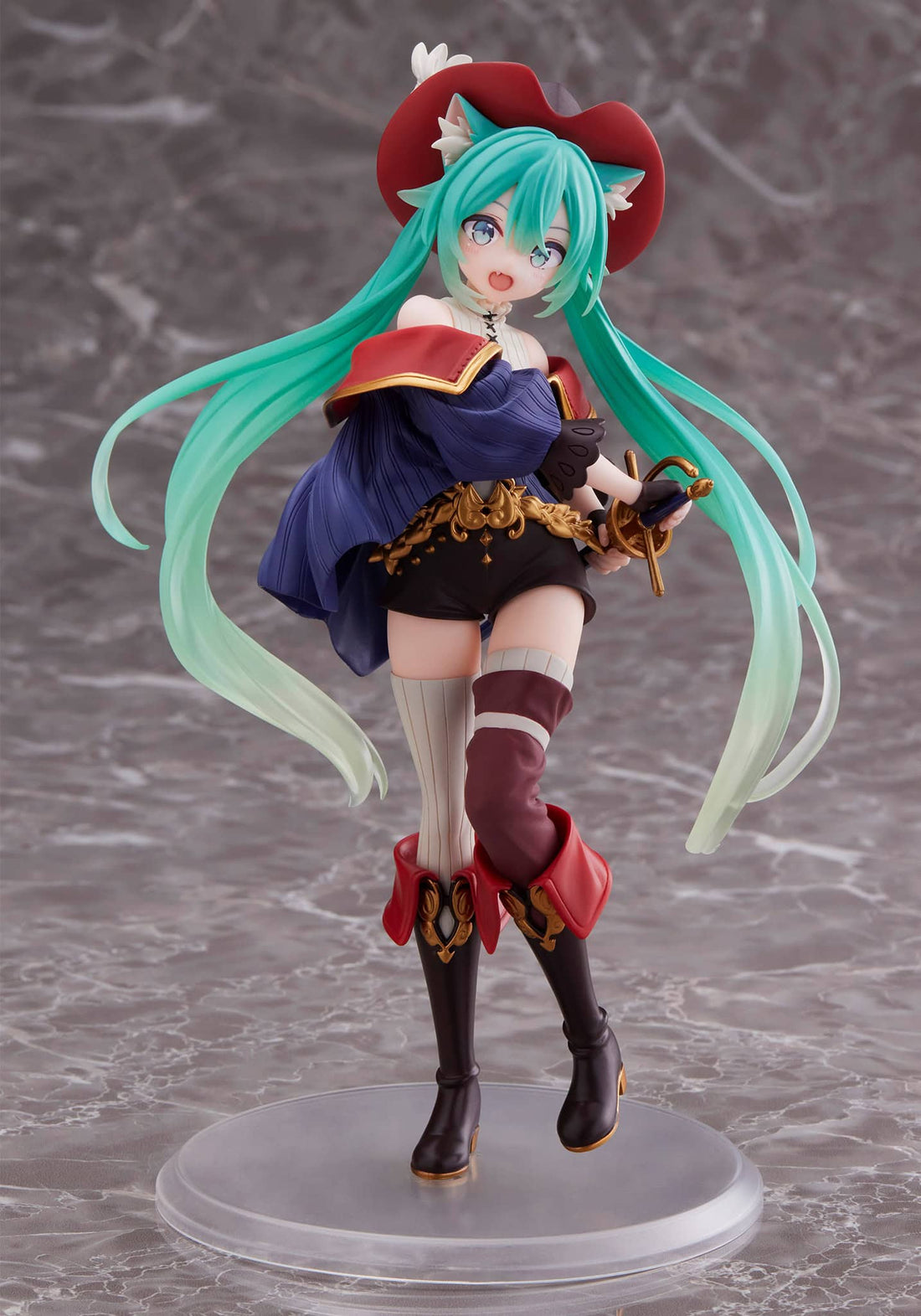 Hatsune Miku Wonderland Puss in Boots Figure