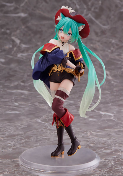 Hatsune Miku Wonderland Puss in Boots Figure