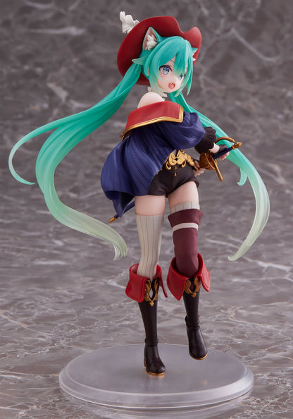 Hatsune Miku Wonderland Puss in Boots Figure