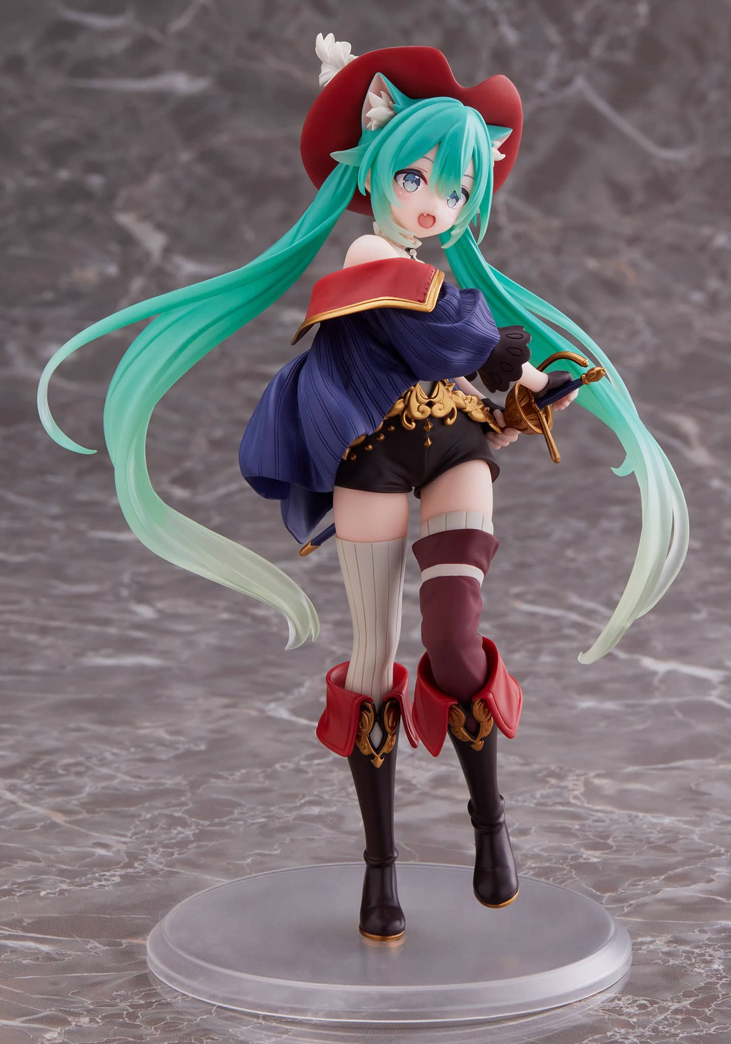 Hatsune Miku Wonderland Puss in Boots Figure