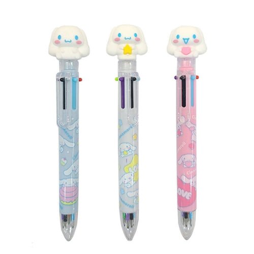 6 - Color Ballpoint Pen - Cinnamoroll - Kawaii Co.