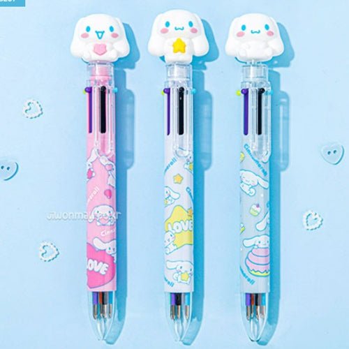 6 - Color Ballpoint Pen - Cinnamoroll - Kawaii Co.