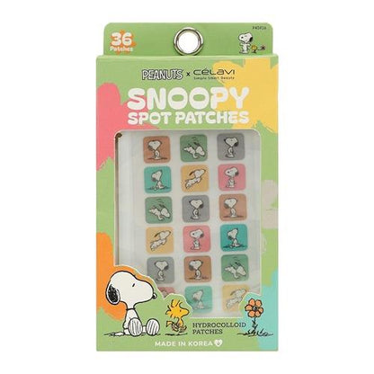 Peanuts Snoopy Spot Patches Green